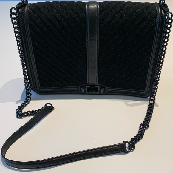 Rebecca Minkoff Chevron Quilted Jumbo Love Bag - Picture 5 of 11